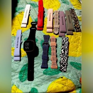 Fitbit Versa 4 with Straps and Charger
